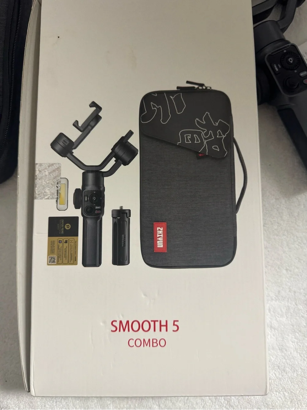 Smooth 5 Combo Handheld Gimbal Stabilizer - Black